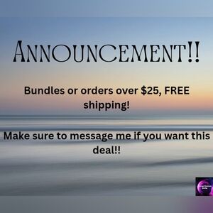 Announcement Poster for Free Shipping Offer